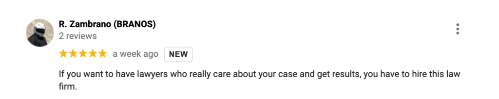 What Our Las Vegas Clients Are Saying About Us