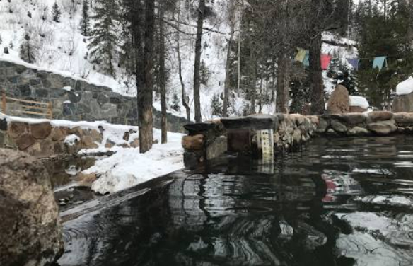 Hot springs relaxation in Reno, NV