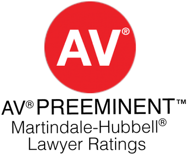 AV Preeminent lawyer